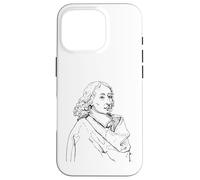 Blaise Pascal Portrait Math Physics Teacher Case for iPhone 16 Pro