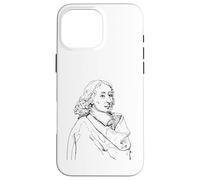 Blaise Pascal Portrait Math Physics Teacher Case for iPhone 16 Pro Max