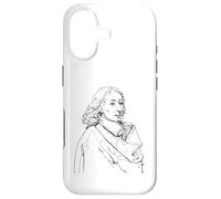 Blaise Pascal Portrait Math Physics Teacher Case for iPhone 17