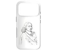 Blaise Pascal Portrait Math Physics Teacher Case for iPhone 17 Pro