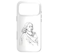 Blaise Pascal Portrait Math Physics Teacher Case for iPhone 17 Pro Max