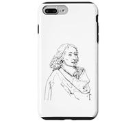 Blaise Pascal Portrait Math Physics Teacher Case for iPhone 7 Plus/8 Plus