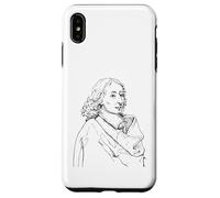 Blaise Pascal Portrait Math Physics Teacher Case for iPhone XS Max