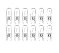 Blakapoo 12 Pack G9 Halogen Bulbs 33W 230V Dimmable, Warm White 2700K 420LM, G9 Halogen Light Bulbs for Cooking Lighting, Chandeliers, Ceiling Lights