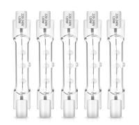 Blakapoo 5 Packs Linear R7s Halogen Bulb 78mm 120W Dimmable, 230V 1800LM Warm White 2700K, Tungsten Floodlight Security Light Bulb J78 for Work Light, Ceiling Lights, Landscape Lighting