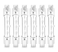 Blakapoo 6 Pack R7s Halogen Bulb 78mm 120W Dimmable, J78 Security Light Bulb, Linear Halogen Bulb, 230V 2000LM, 2700K Warm White, Floodlight Bulb for Work Light, Landscape Lighting, Floor Lamps