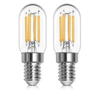 Blakapoo T22 E14 Led Fridge Bulbs 2W Cool White 6000K,SES Pygmy Bulbs Replacement for E14 Refrigerator Bulb 25W, AC 220-240V, 260 Lumen, Small Screw Night Light Bulbs, Pack of 2