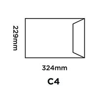 Blake Avant Garde - Premium C4 Envelopes (324 x 229mm) - Pack of 20 - Superior Thickness 130GSM - PowerSeal - Heavyweight Grade Envelope - Brown Peel and Seal Envelopes 12.7 x 9" (AG0045)