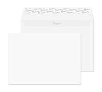 Blake Business C5 162 x 229 mm 120 gsm Peel & Seal Wallet Envelopes (31707) Ice White Wove - Pack of 500