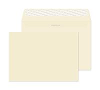 Blake Business C5 162 x 229 mm 120 gsm Peel & Seal Wallet Envelopes (61454) Cream Wove - Pack of 25