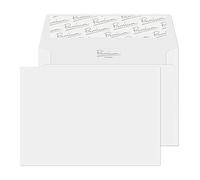 Blake Business C6 114 x 162 mm 120 gsm Peel & Seal Wallet Envelopes (37155) Brilliant White Wove - Pack of 50