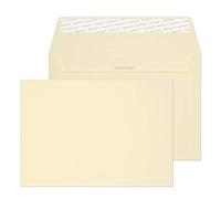 Blake Business - Cream Envelopes C6 (114 x 162 mm) - Pack of 25 - Premium 120GSM - FSC Certified - Peel and Seal Pastel Yellow Envelopes - Business Office Supplies - Laser & Printer Compatible 64154