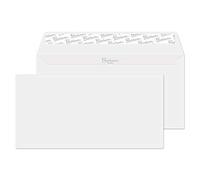 Blake Business DL 110 x 220 mm 120 gsm Peel & Seal Wallet Envelopes (37882) Brilliant White Wove - Pack of 500