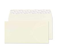 Blake Business DL 110 x 220 mm 120 gsm Peel & Seal Wallet Envelopes (71255) Oyster Wove - Pack of 50