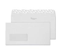 Blake Business - High White Wove Window Envelopes DL (110 x 220mm) - Pack of 50 - Premium 120GSM - FSC Certified - White Envelopes Window - Office Supplies - Laser & Printer Compatible (35265)