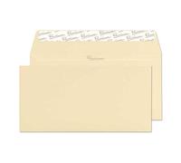 Blake Business - Vellum Cream Envelopes DL (110 x 220 mm) - Pack of 25 - Premium 120GSM - FSC Certified - Peel and Seal Manilla Envelopes - Business Office Supplies - Laser & Printer Compatible 51254