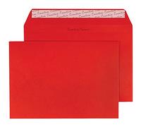 C5 Wallet Envelope Peel and Seal 120gsm Pillar Box Red (250 Pack)