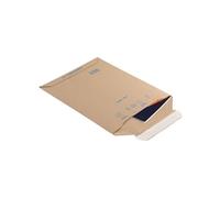Clark Blake Purely Packaging 353 X 250 mm Corrugated Envelopes Plastic Free Peel & Seal Tamper Evident Recycled (Pce40) Brown Kraft -