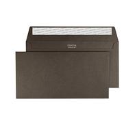 Creative Coloured Envelopes DL+ 229 (W) x 114 (H) mm Adhesive Strip Brown 120 gsm Pack of 500