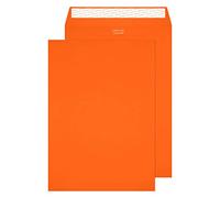 Blake Creative Colour C4 229 x 324 mm 120 gsm Peel & Seal Pocket Envelopes (405P) Pumpkin Orange - Pack of 250
