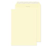 Blake Creative Colour C4 229 x 324 mm 120 gsm Peel & Seal Pocket Envelopes (63954) Vanilla Ice Cream - Pack of 10