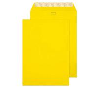 Blake Creative Colour C4 229 x 324 mm 120 gsm Peel & Seal Wallet Envelopes (403) Banana Yellow - Pack of 250