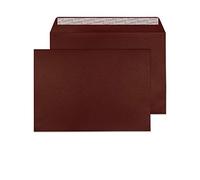 Blake Creative Colour C4 229 x 324 mm 120 gsm Peel & Seal Wallet Envelopes (63422) Bordeaux - Pack of 10