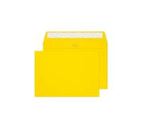 C5 Wallet Envelope Peel and Seal 120gsm Banana Yellow (250 Pack)
