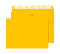 Blake Creative Colour C5 162 x 229 mm 120 gsm Peel and Seal Wallet Envelopes (45304) Egg Yellow - Pack of 25