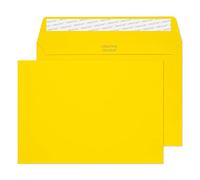 Blake Creative Colour C5 162 x 229 mm 120 gsm Peel & Seal Wallet Envelopes (45303) Banana Yellow - Pack of 25