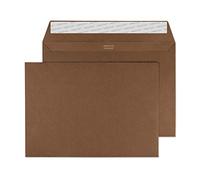 Blake Creative Colour C5 162 x 229 mm 120 gsm Peel & Seal Wallet Envelopes (45323) Milk Chocolate - Pack of 25