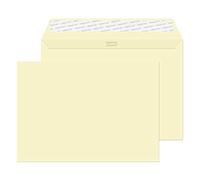 Blake Creative Colour C5 162 x 229 mm 120 gsm Peel & Seal Wallet Envelopes (45352) Soft Ivory - Pack of 25