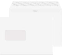 Blake Creative Colour C5 162 x 229 mm 120 gsm Wallet Peel and Seal Window Envelopes (355W) Chalk White - Pack of 500