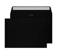 Blake Creative Colour - Coloured Black C5 Envelopes (162 x 229 mm) - Pack of 500 - FSC Certified - 120GSM - Peel and Seal Black Envelope - Invitation Envelopes/Card Making Supplies (314)