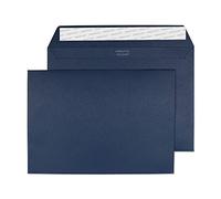 Blake Creative Colour - Coloured Blue C5 Envelopes (162 x 229 mm) - Pack of 25 - FSC Certified - 120GSM - Peel and Seal Navy Envelope - Invitation Envelopes/Card Making Supplies (45320)