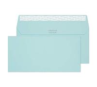 Blake Creative Colour - Coloured Blue DL+ Envelopes (114 x 229 mm) - Pack of 25 - FSC Certified - 120GSM - Peel and Seal Blue Envelope - Invitation Envelopes/Card Making Supplies (25218)