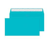 Blake Creative Colour - Coloured Blue DL+ Envelopes (114 x 229 mm) - Pack of 500 - FSC Certified - 120GSM - Peel and Seal Blue Envelope - Invitation Envelopes/Card Making Supplies (209)
