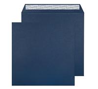 Blake Creative Colour - Coloured Blue Envelopes 220 x 220 mm - Pack of 250 - FSC Certified - 120GSM - Peel and Seal Navy Envelope - Invitation Envelopes/Card Making Supplies (520)