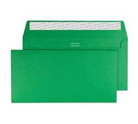 Blake Creative Colour - Coloured Green DL+ Envelopes (114 x 229 mm) - Pack of 500 - FSC Certified - 120GSM - Peel and Seal Green Envelope - Invitation Envelopes/Card Making Supplies (208)