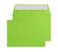 Blake Creative Colour - Coloured Lime C6 Envelopes (114 x 162 mm) - Pack of 500 - FSC Certified - 120GSM - Peel and Seal Green Envelope - Invitation Envelopes/Card Making Supplies (107)