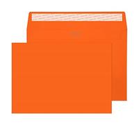 Blake Creative Colour - Coloured Orange C5 Envelopes (162 x 229 mm) - Pack of 500 - FSC Certified - 120GSM - Peel and Seal Orange Envelope - Invitation Envelopes/Card Making Supplies (305)