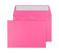 Blake Creative Colour - Coloured Pink C6 Envelopes (114 x 162 mm) - Pack of 500 - FSC Certified - 120GSM - Peel and Seal Pink Envelope - Invitation Envelopes/Card Making Supplies (102)