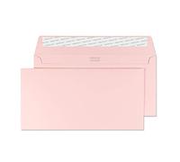 Blake Creative Colour - Coloured Pink DL+ Envelopes (114 x 229 mm) - Pack of 500 - FSC Certified - 120GSM - Peel and Seal Pink Envelope - Invitation Envelopes/Card Making Supplies (201)