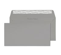 Blake Creative Colour DL+ 114 x 229 mm 120 gsm Peel & Seal Wallet Envelopes (225) Storm Grey - Pack of 500