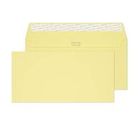 Blake Creative Colour DL+ 114 x 229 mm 120 gsm Peel & Seal Wallet Envelopes (25216) Lemon Yellow - Pack of 25