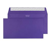 Blake Creative Colour DL+ 114 x 229 mm 120 gsm Peel & Seal Wallet Envelopes (25247) Blackcurrant - Pack of 25