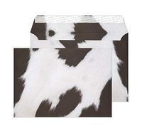 Blake Creative Senses C5 162 x 229 mm 135gsm Peel & Seal Natural Finish Wallet Envelopes (NT359) Friesian Cow Hide Design - Pack of 125