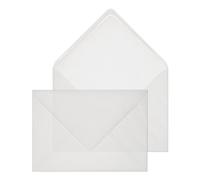 Blake Creative Senses C5 162 x 229 mm 90gsm Translucent Diamond Flap Gummed Banker Invitation Envelopes (ENV2315) Translucent White - Pack of 500