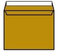 Blake Creative Shine C7 162 x 229 mm 130 GSM Peel and Seal Wallet Metallic Gold Envelopes - Box of 250, 313