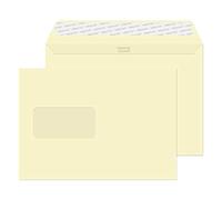 Blake Envelopes Creative Colour 351W Briefumschläge Haftklebung Mit Fenster Milch Weiß C5 162 x 229 mm - 120g/m² | 500 Stück